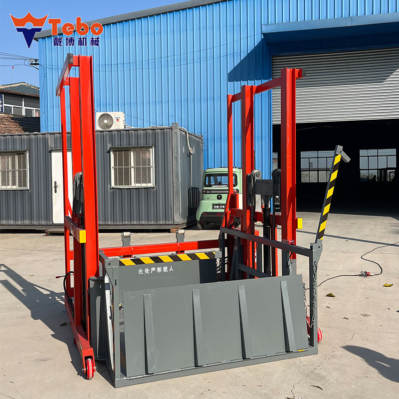 Portable 2 Ton Hydraulic Lifting Platform with 1.7m Lift Height