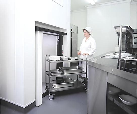 Capacity 300kgs Floor Loading Dumbwaiter Service Lift