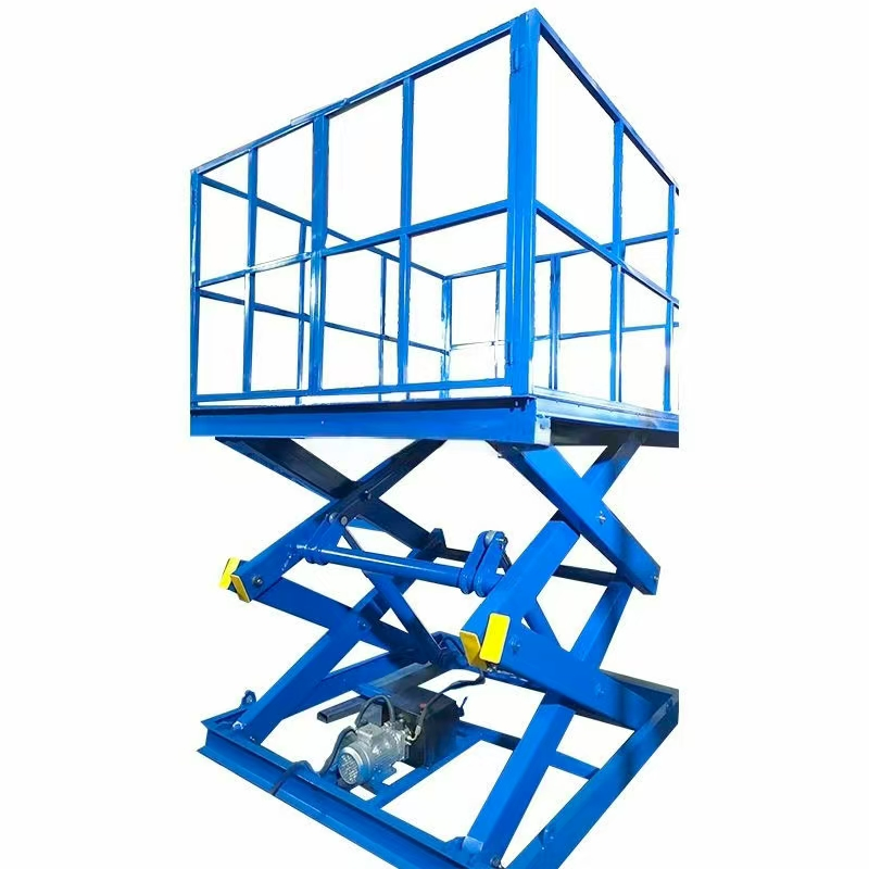 Convenient Scissor Lift Table Warehouse Manual Hydraulic Loading and Unloading Lift Table
