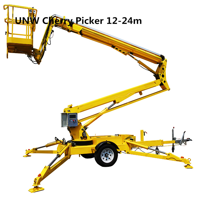Custom Voltage 10-22m Articulating Boom Lift with Alko Brake