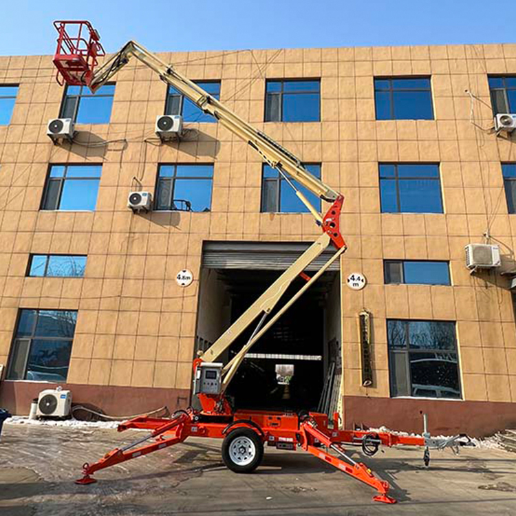 Construction Electric Lift Cargo Loading Ramp Hydraulic Aerial Work Lifting Table Platform