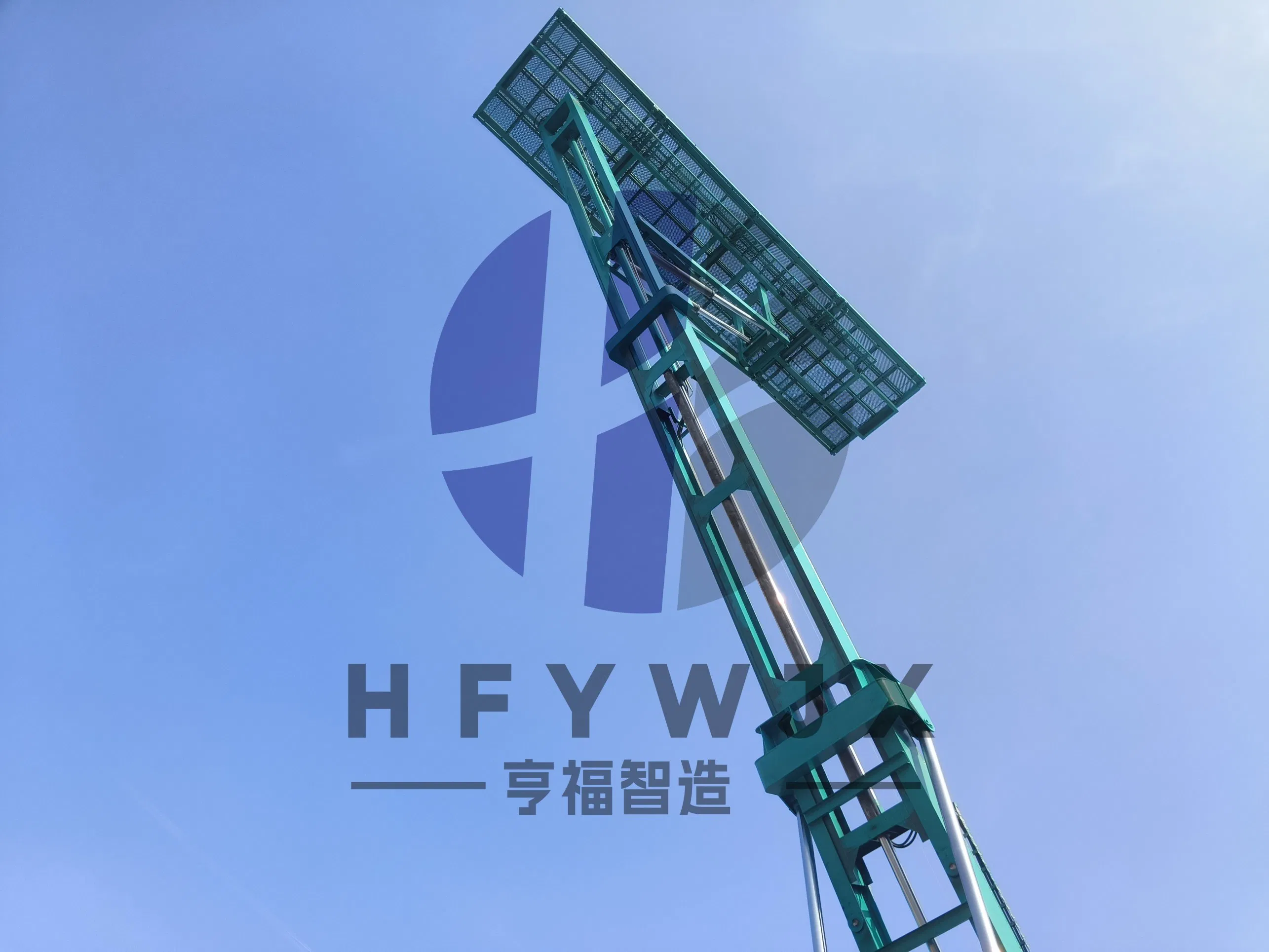 Hengfu Air Tile Machine Crawler Type Reverse Ceiling Hydraulic Lifting Platform