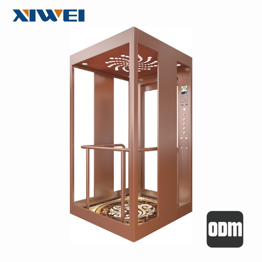 Ultra-Transparent High-Strength Premium Elevator Luxury Glass Panoramic Elevator Lift