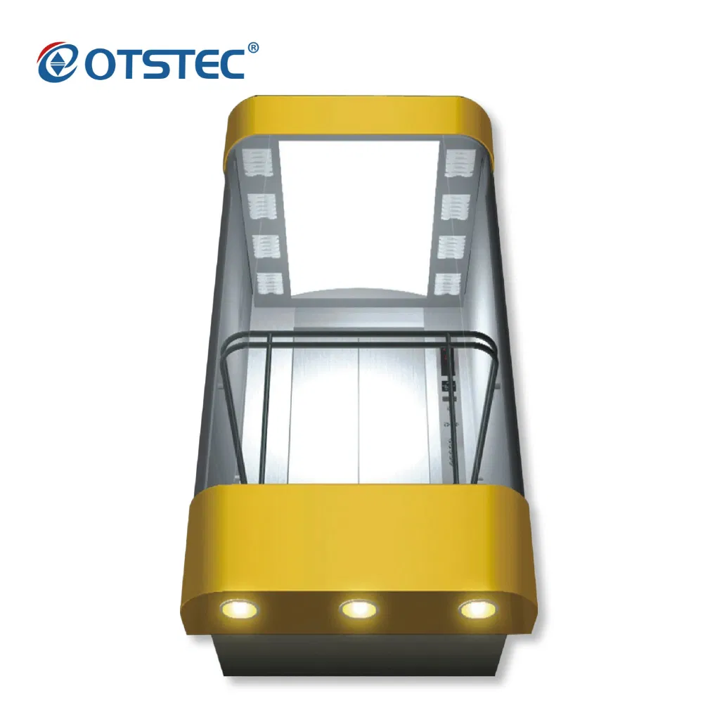 Round Glass Panoramic Lift Elevator Sightseeing Elevator Lift Without Machine Room