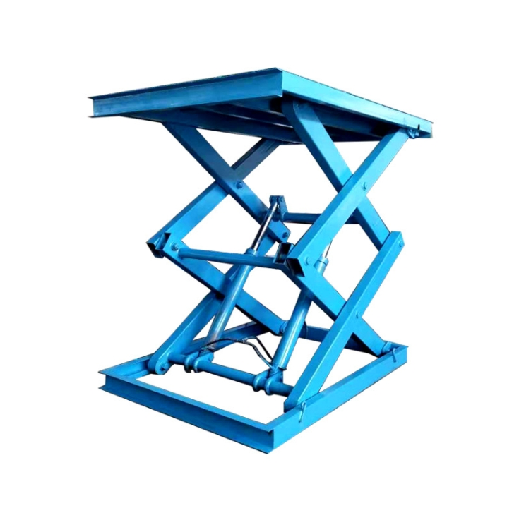 Convenient Scissor Lift Table Warehouse Manual Hydraulic Loading and Unloading Lift Table