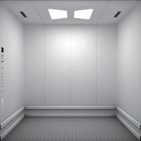 with Deceleration Device 1 Year Dumbwaiter Traction Machine Freight Lift