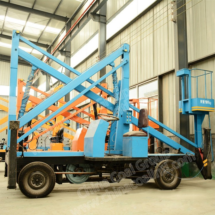 Construction Electric Battery Scaffold Hydraulic Crank-Arm Table Truck Mounted Articulated Telescopic Boom Lift Lifting Platform Aerial Work Platform