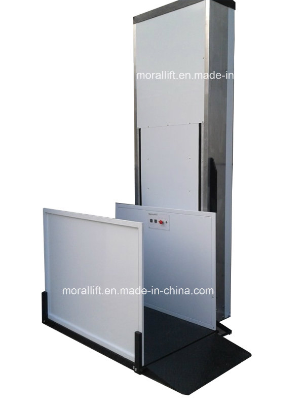 Hydraulic Vertical Disabled Wheelchair Man Lift
