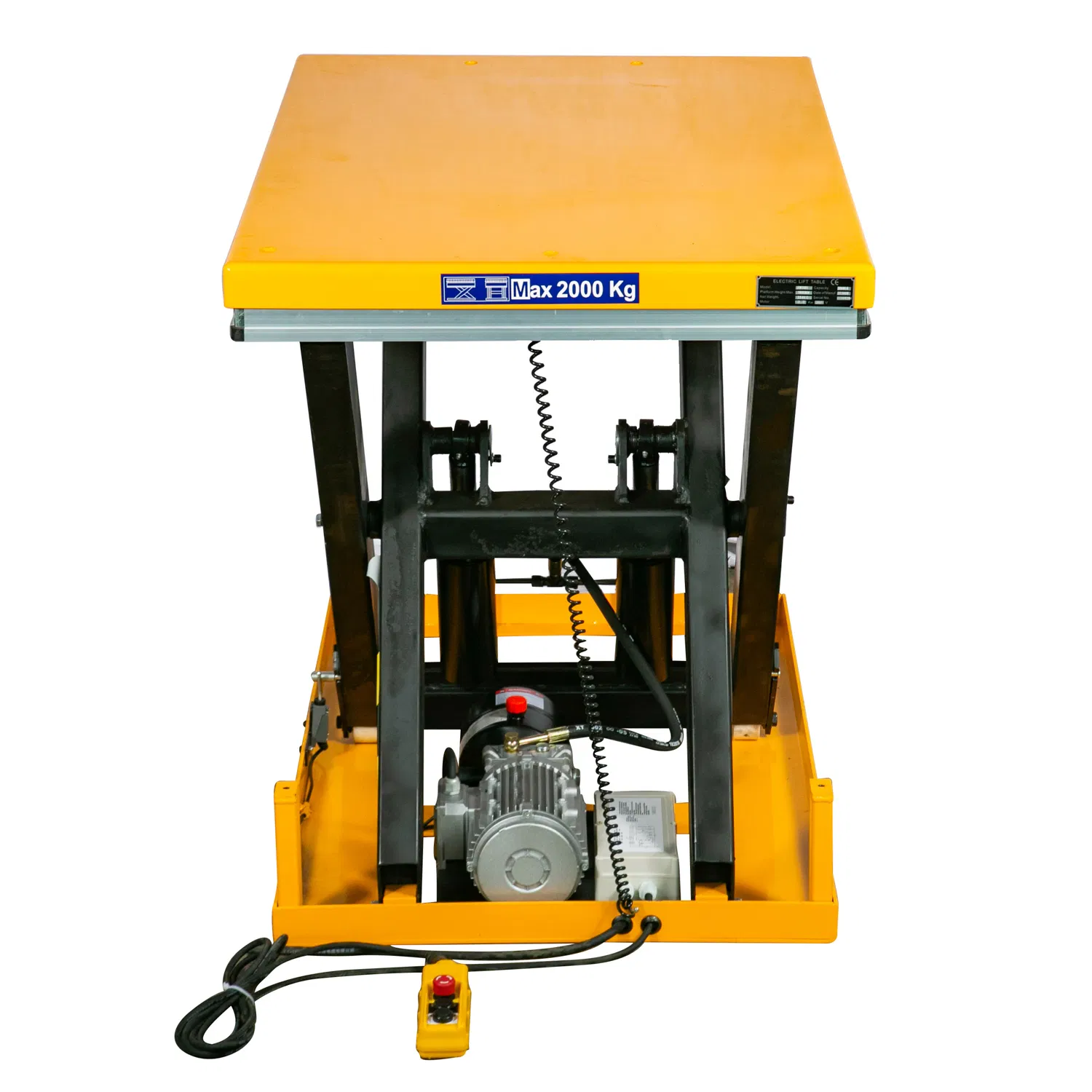 Heavy-Duty 1000kgs Electric Vertical Scissor Lift Table for Warehouses