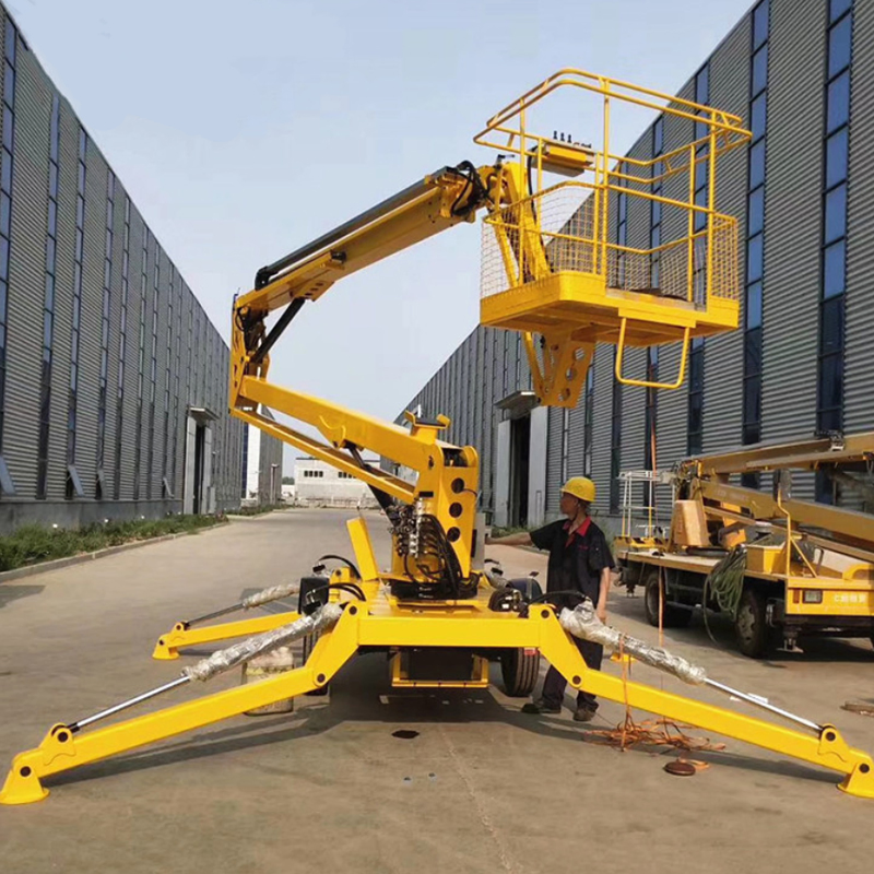 Versatile Portable Articulating Boom Lift for Effortless Mobility