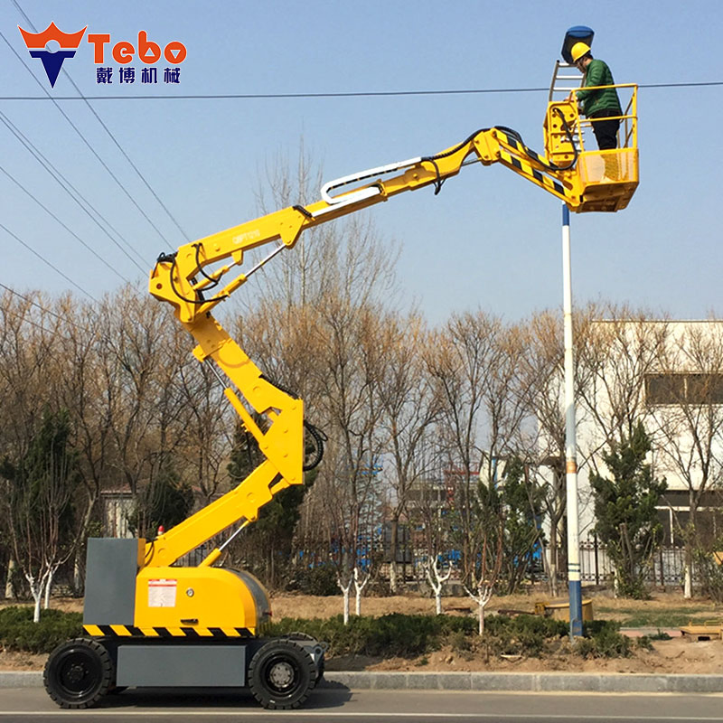 Articulating Boom Lift for Indoor and Outdoor Operations