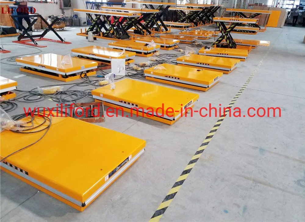1t 2t 4t Electric Scissor Lift Hydraulic Lift Table Hydraulic Lifting Table