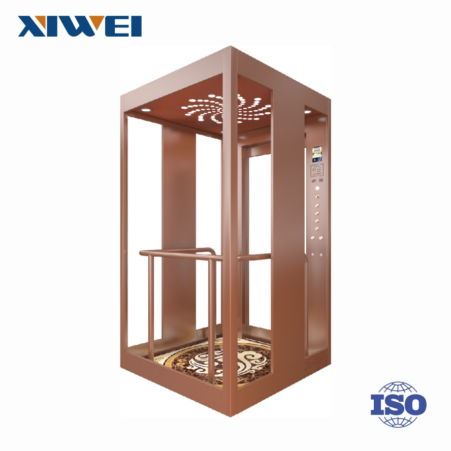 Ultra-Transparent High-Strength Premium Elevator Luxury Glass Panoramic Elevator Lift