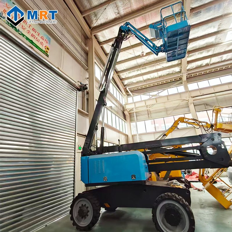 Mrt Factory Supply Telescopic Boom Lift Manlifts Electric Hydraulic and Diesel 10m 12m 14m 16m 20m 22m 24m 28m and 34m Aerial Work Platforms