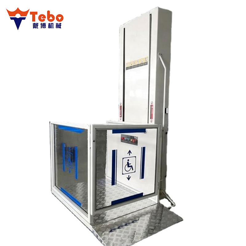 Vertical Platform Wheelchair Lift for Disabled Home Elevators