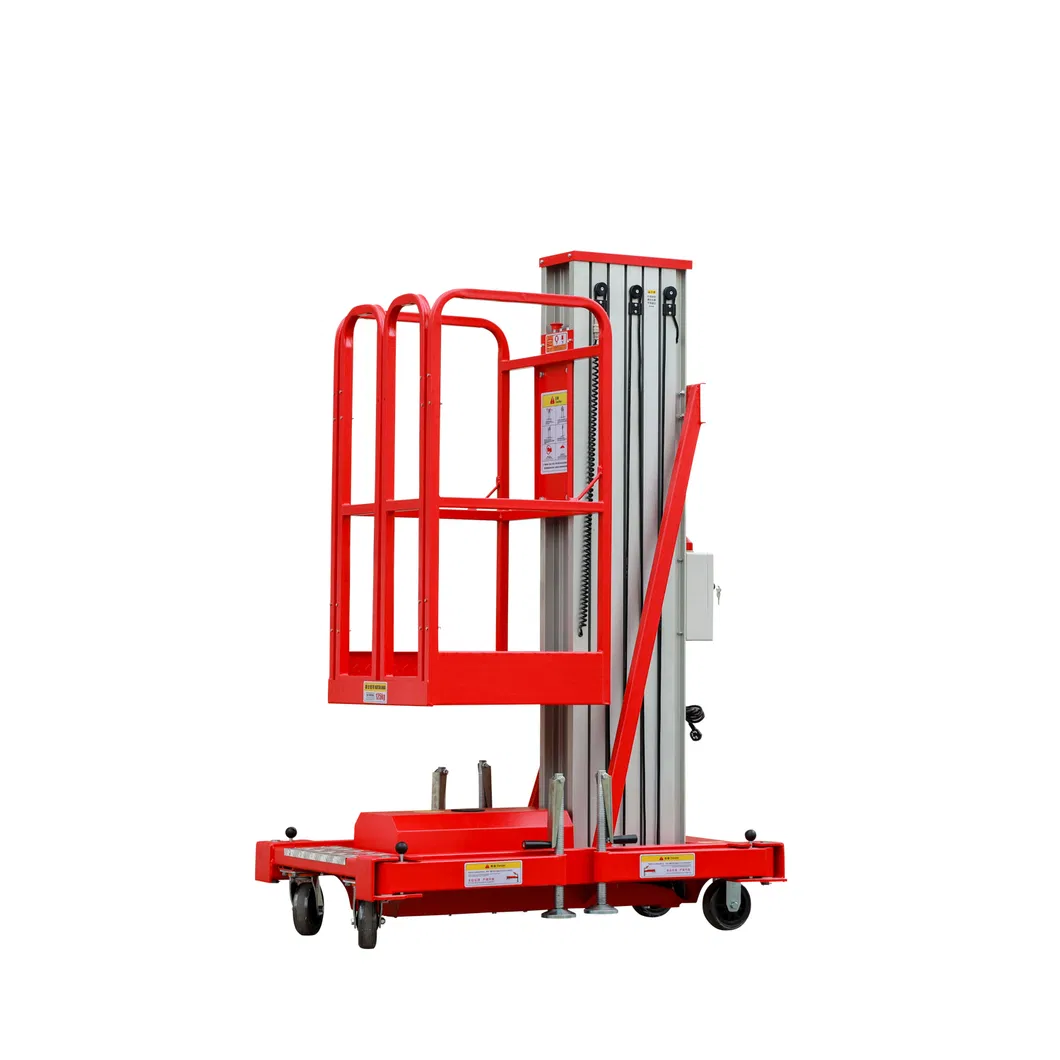 Single Mast Aluminum Alloy Lift
