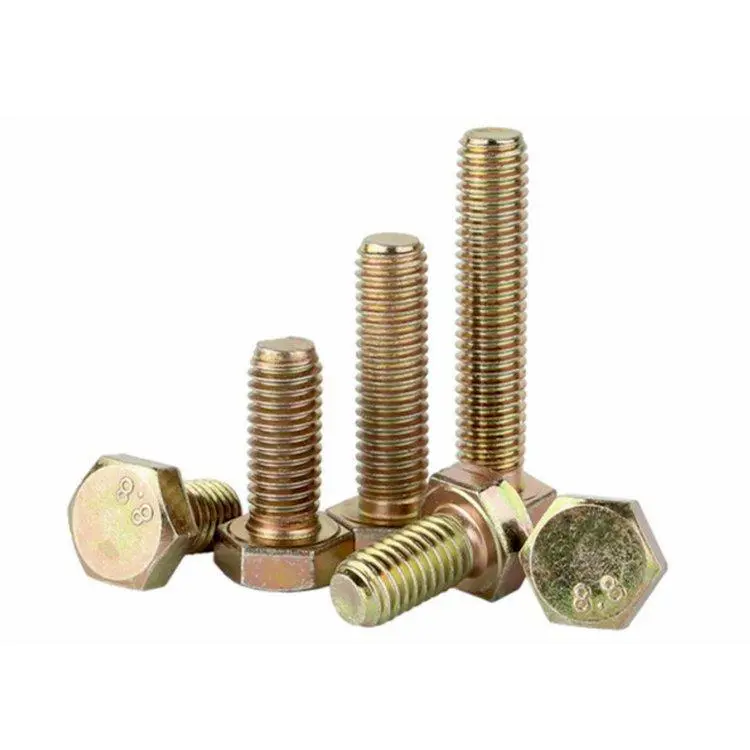 High-Quality 4.8 Color zinc hexagonal bolts Factories, Company