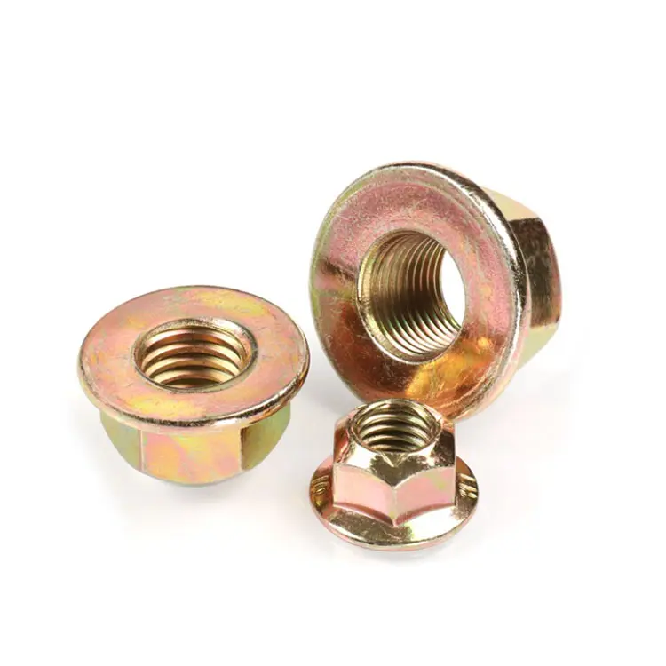 High-Quality Color zinc hexagonal flange nut Factory, Companies