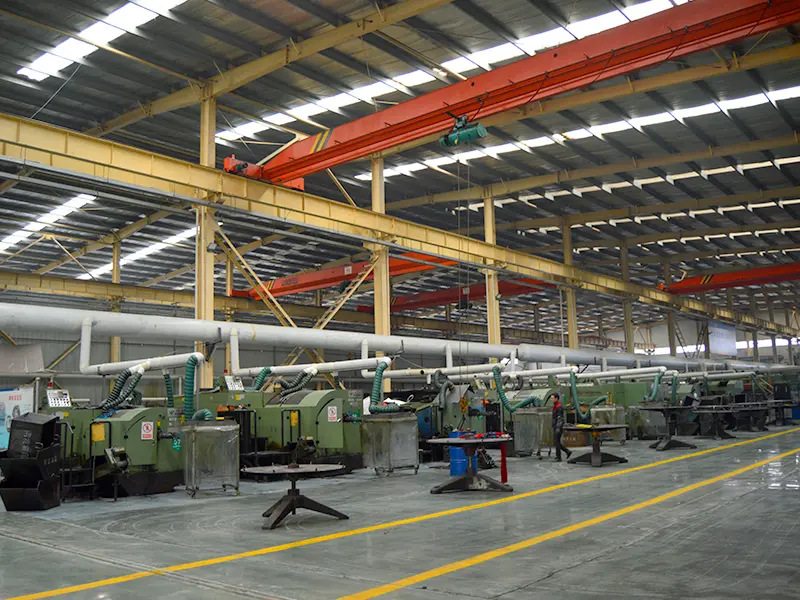 Sanbiao fastener factory workshop interior