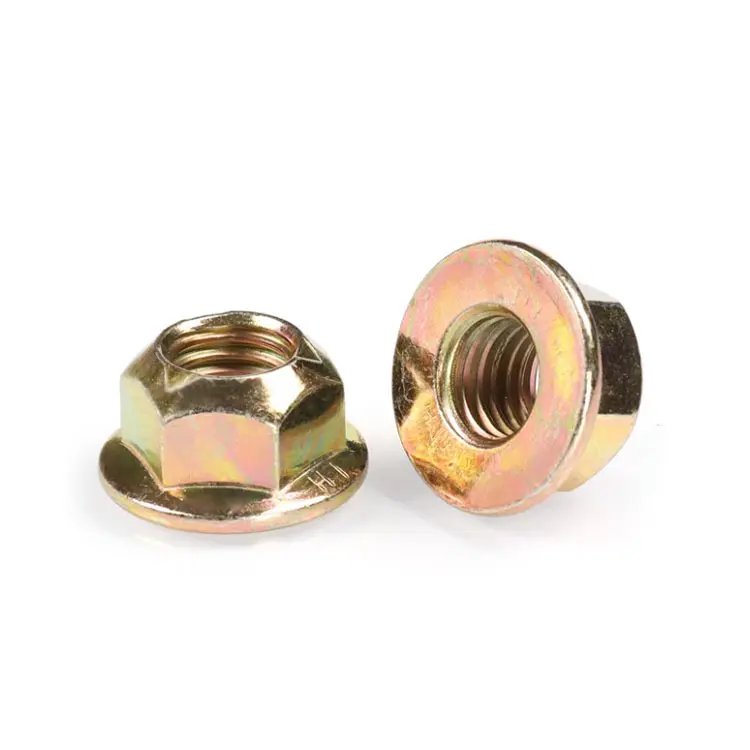High-Quality Color zinc hexagonal flange nut Factory, Companies