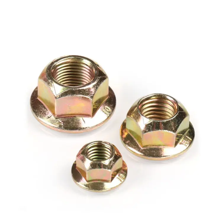 High-Quality Color zinc hexagonal flange nut Factory, Companies