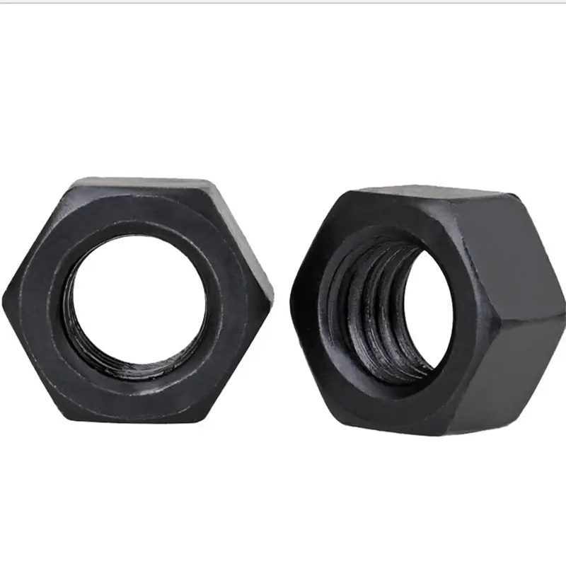 Cheap Blackened high-strength hexagon nut Manufacturer, Service