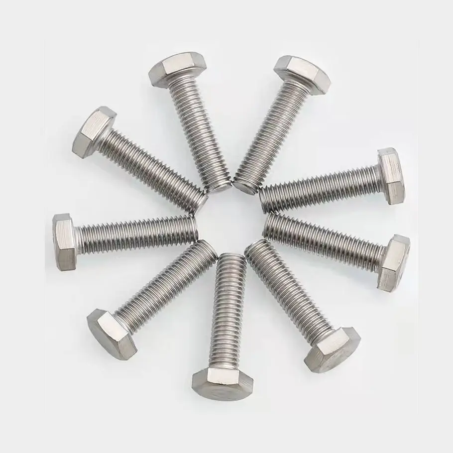 China Galvanized hexagonal head bolts 4.8 Factories, Products