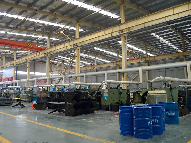 Hot-dip galvanized bolts and anchor bolts production