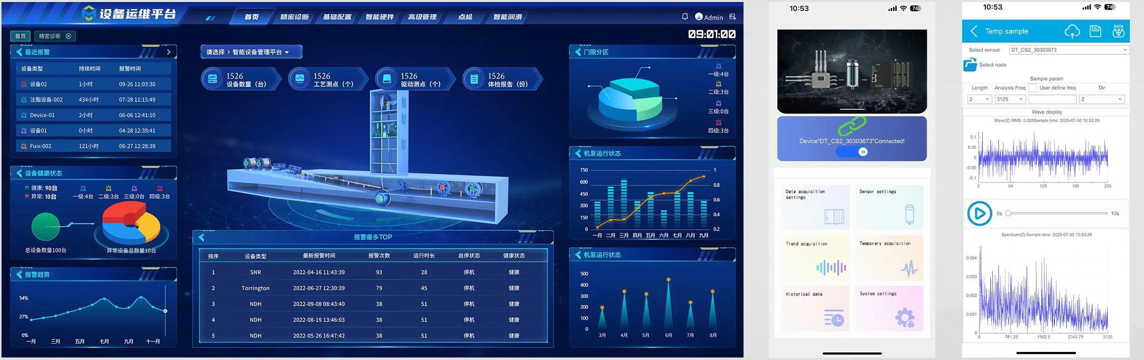 Wt81m Wireless Vibration Data Acquision Wireless Condition Monitoring System for Machinery Predictive Maintenance
