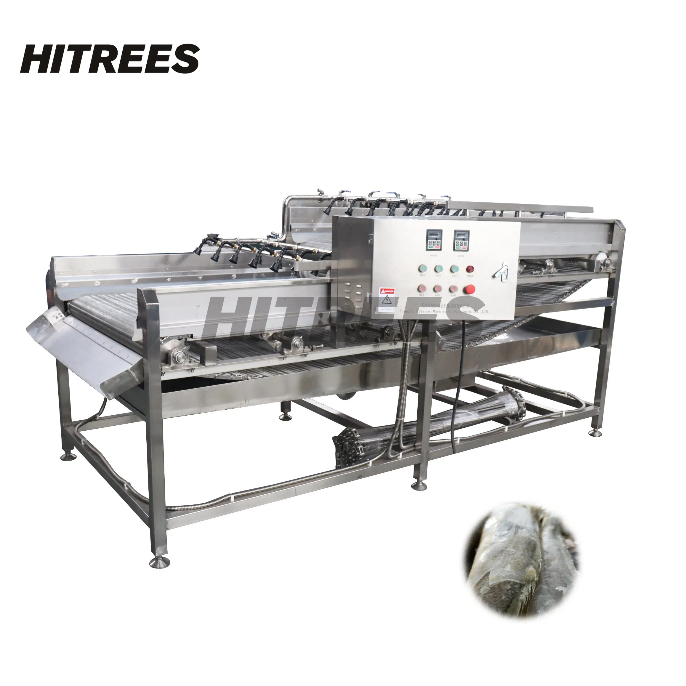 Robust Stainless Steel Ice Glazing Machine for Aquatic Products with Corrosion Resistance