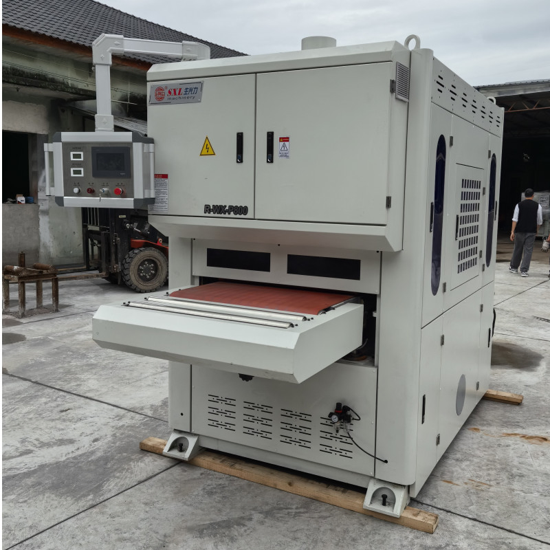 800mm Sheet Metal Laser Cut Edge Rounding Chamfering Deburring Machine