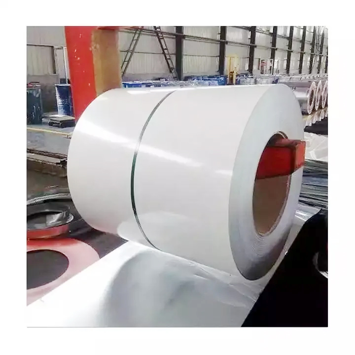 Carbon Steel Coil Prepainted Cold Rolled Carbon Gi PPGI PPGL Steel Roofing Coil Color Coated Galvanized Steel Sheet