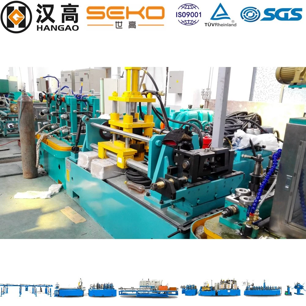 4 Pillar Structure Stainless Steel Tube Internal Welded Seam Leveling Machine