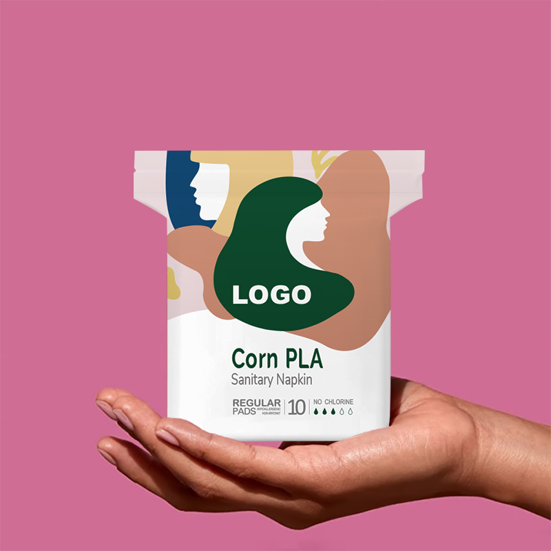 Eco-Friendly 100% Biodegradable Organic Sanitary Napkin Feminine Hygiene Disposable Menstrual Pads