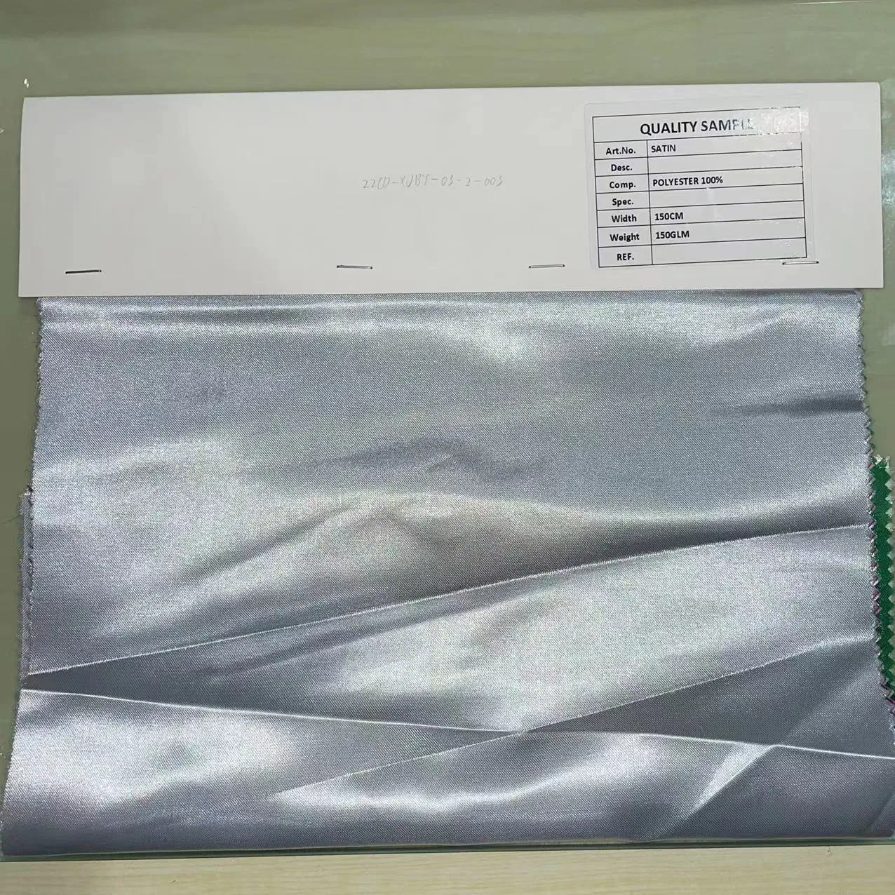 High Quality 100% Polyester 150glm Solid Color Satin 150cm