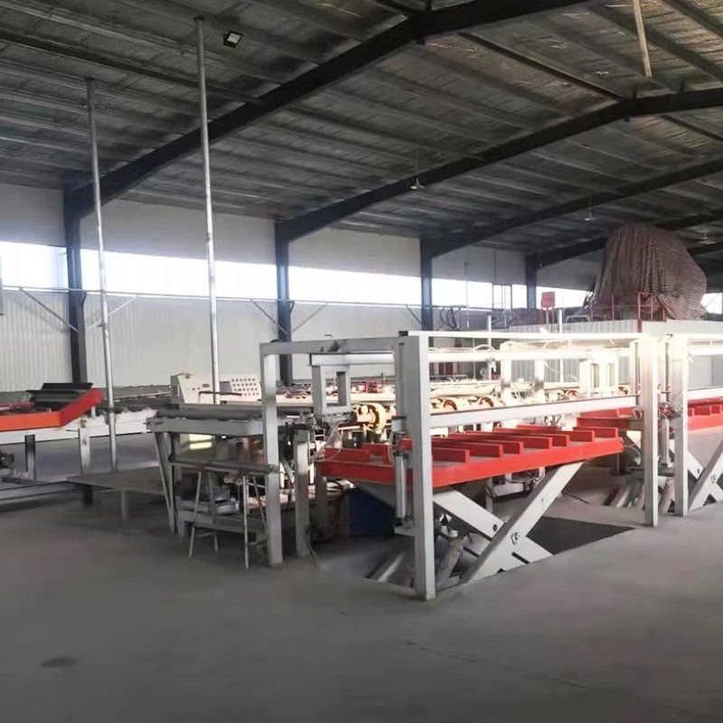 Factory Price After-Sale Service High Efficiency Fully Automatic Gypsum Board Production Line