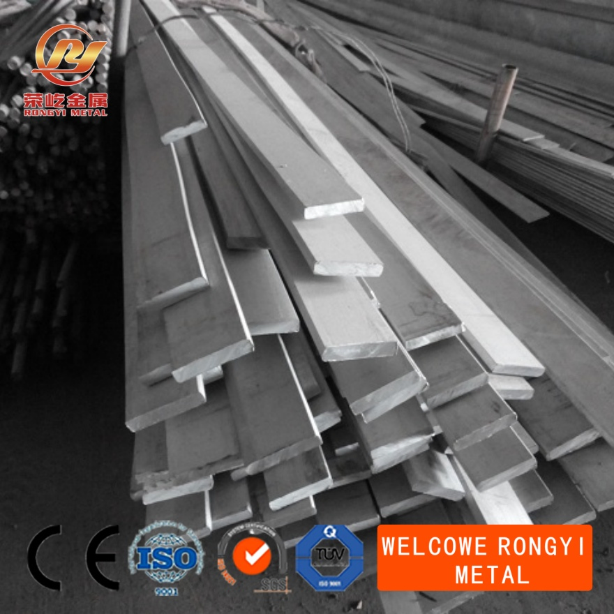 Cold-Drawn Rectangular 304/316 Grade 3mm/4mm Stainless Steel Flat Bars