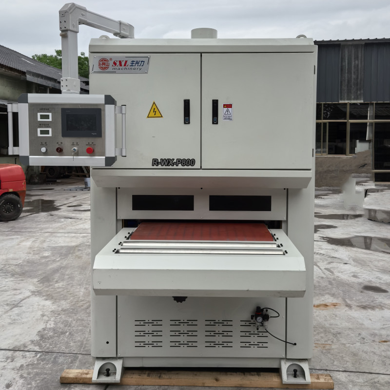 800mm Sheet Metal Laser Cut Edge Rounding Chamfering Deburring Machine