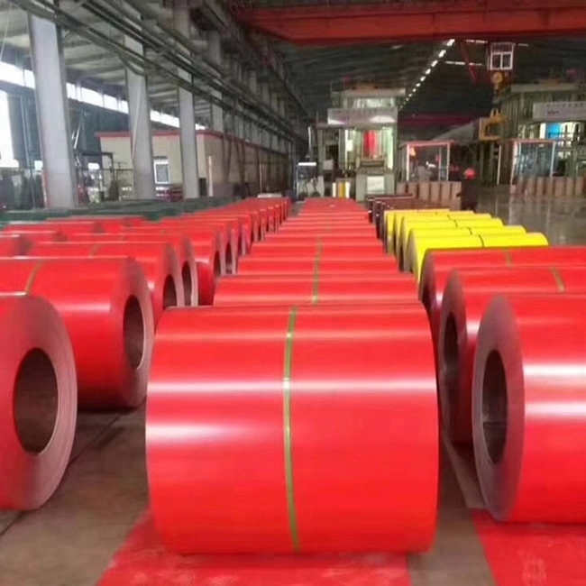 Prime Custom Multiple Colour Hot Dipped Prepainted Color Coated PPGL PPGI Steel Coil