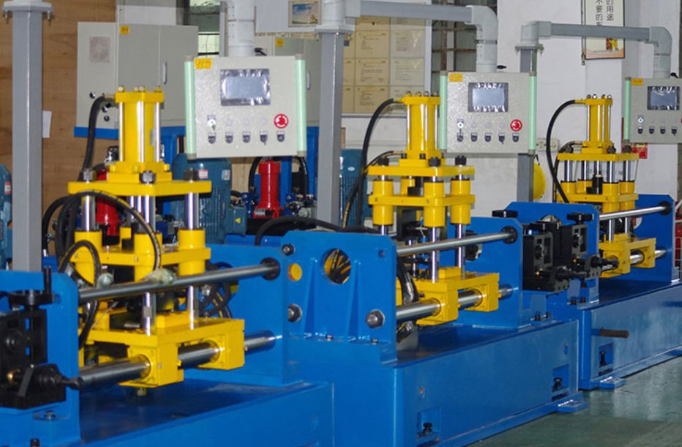 Column Type Welding Seam Leveling Machine