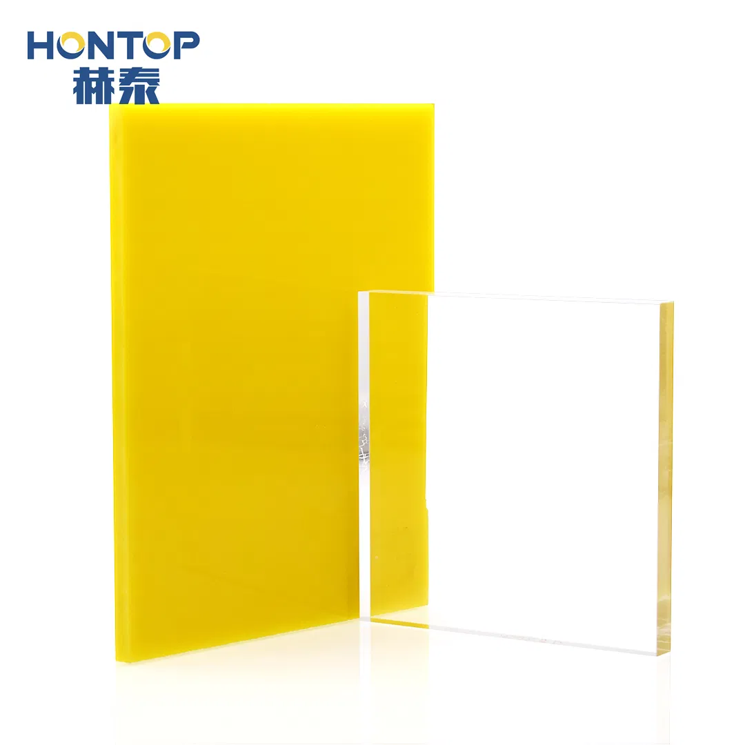 10 Years Warranty Anti-UV Colorful Building Material Solid Polycarbonate Sheet PC Flat Sheet