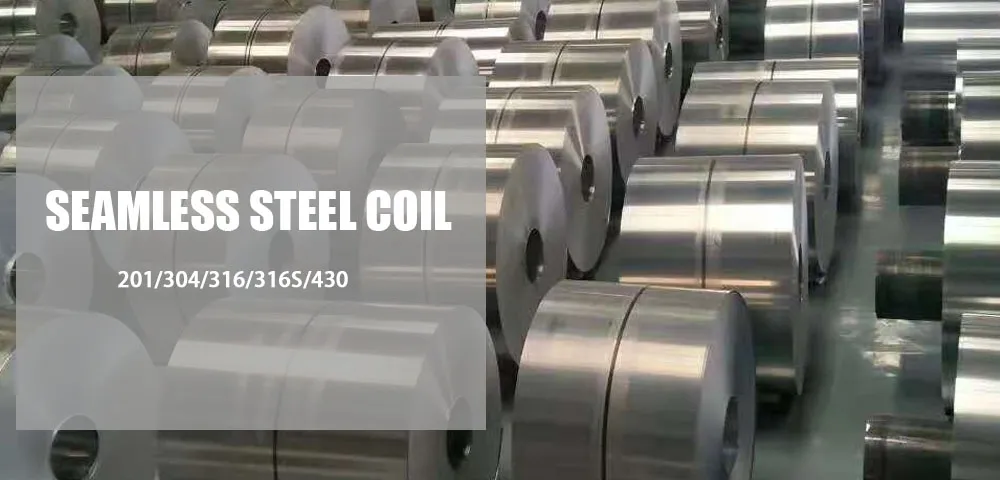 Stainless Steel Coils Product Display