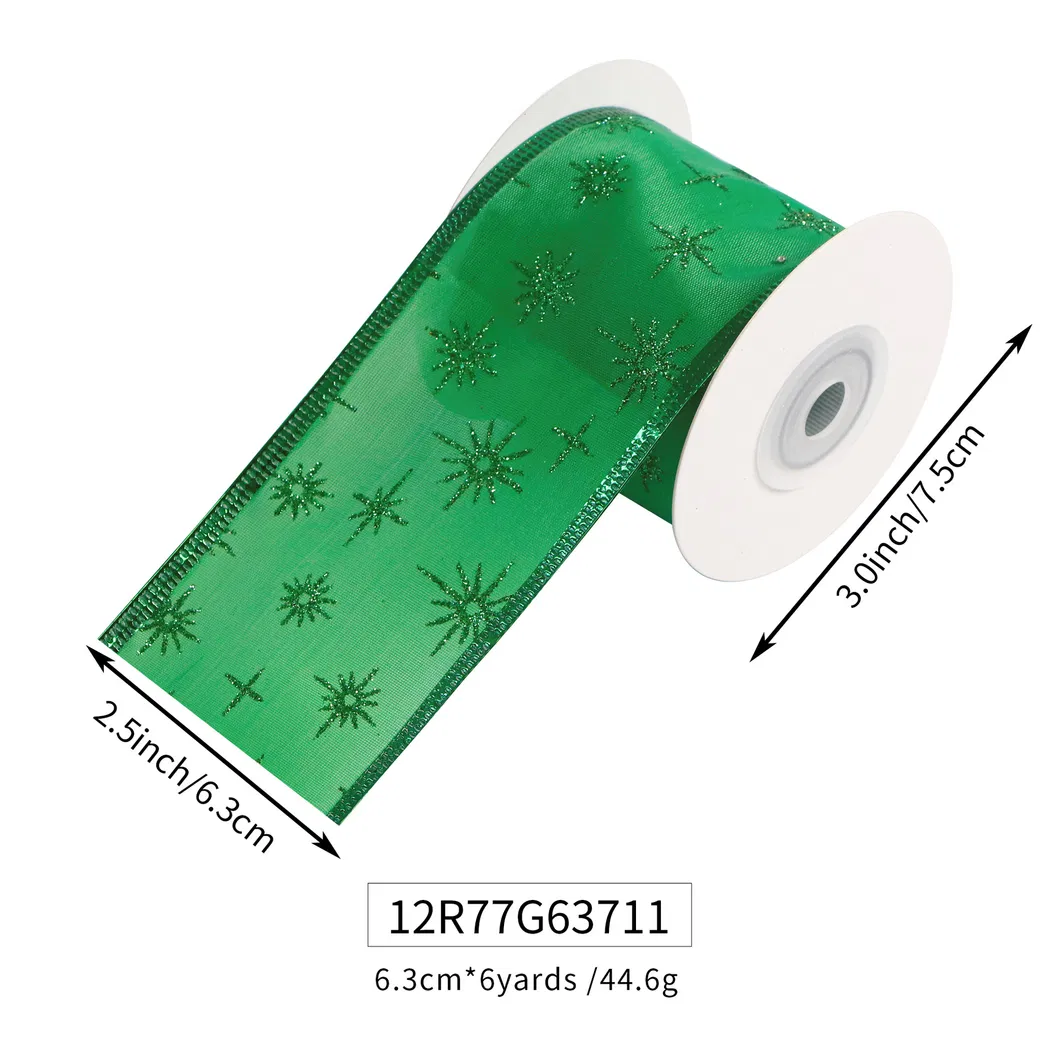 Christmas Satin Ribbon Design 4