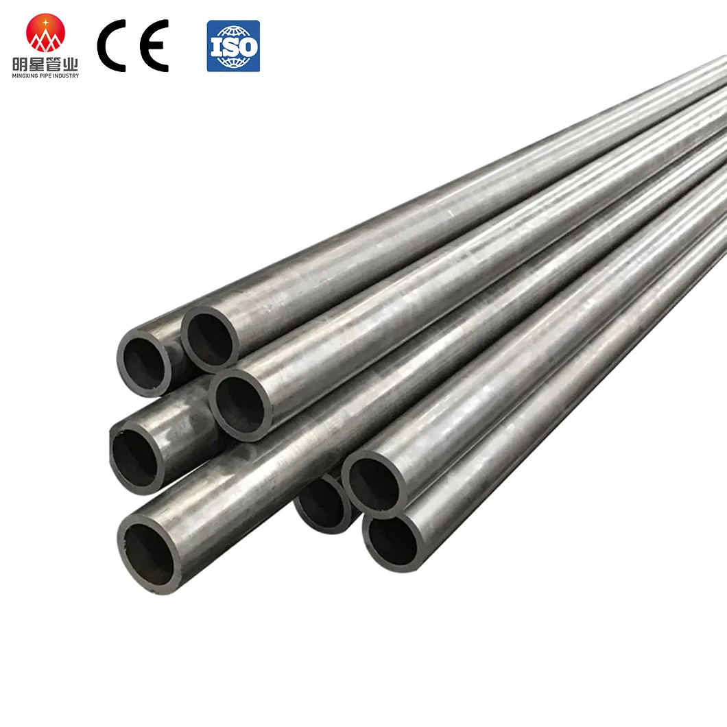 European Standard En10305 E215 E235 E355 Cold Rolled Black Carbon Seamless Cold Drawn Precision Steel Tube for Precision Applications