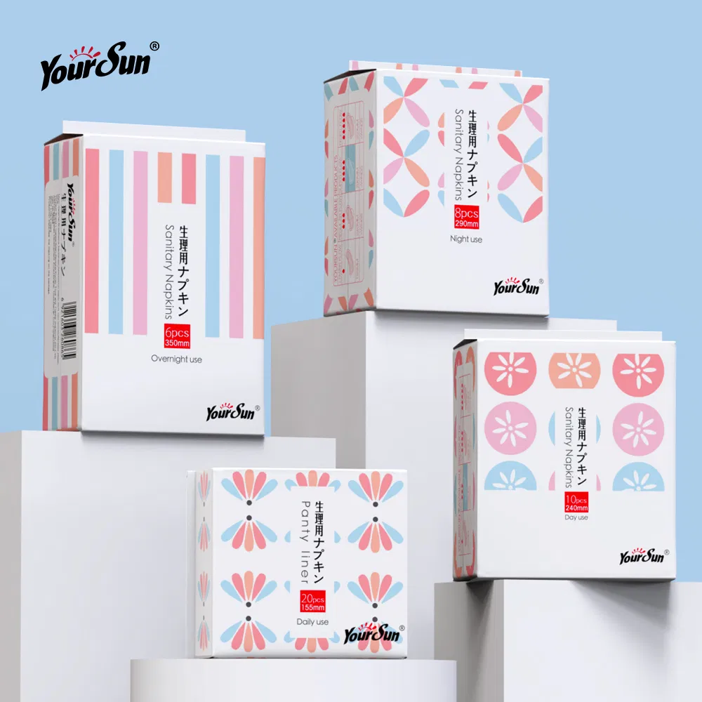 Wholesale Anion Sanitary Napkin Custom Sanitary Towel Anion Sanitary Pads