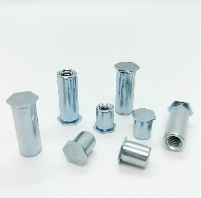 Carbon Steel Bso-3.5m3, Hole Size 5.4mm Blind Threaded Sandoff Hexagon Head Self Clinch Studs Standoff Spacer