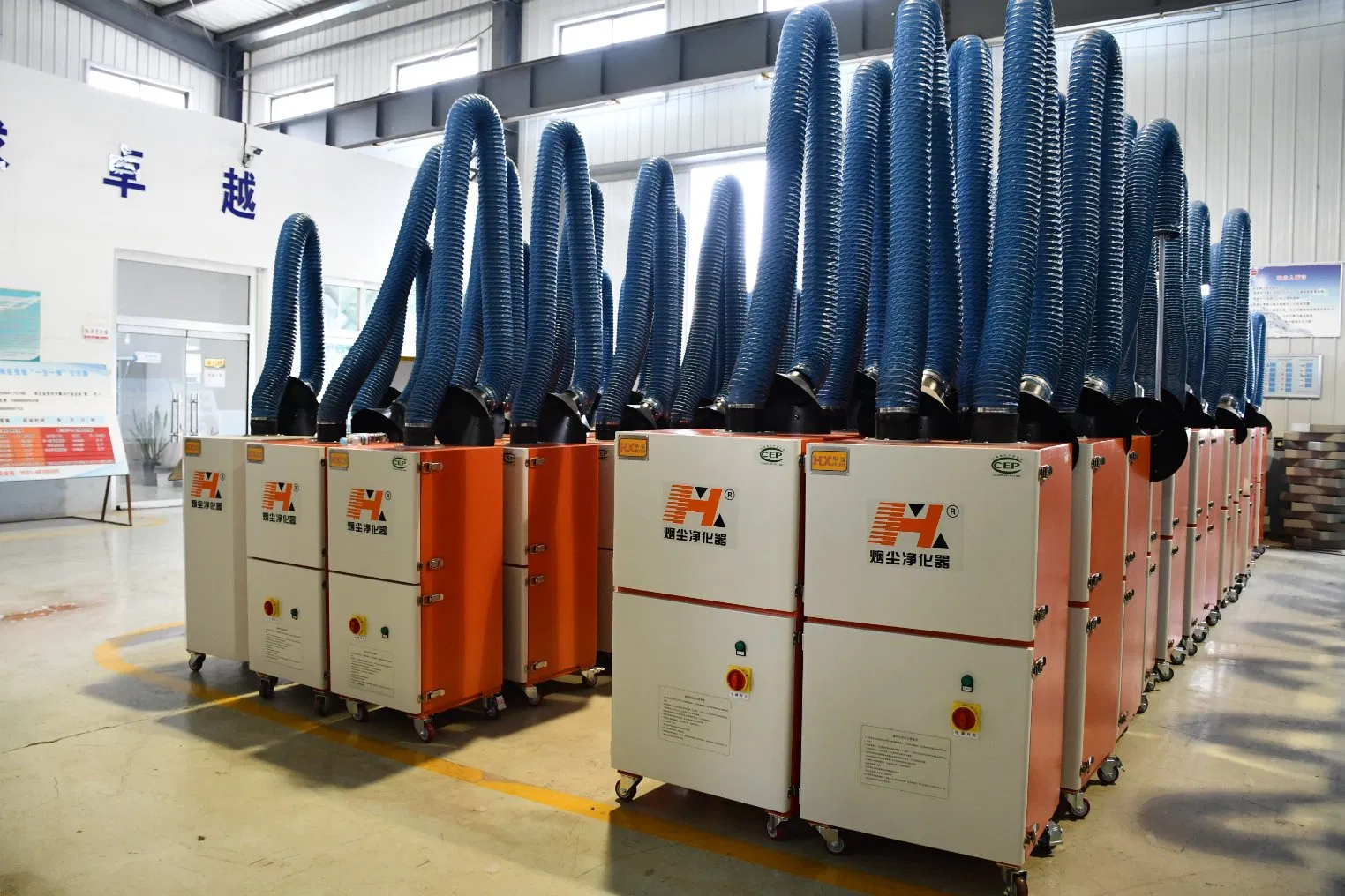 Comprehensive Dust Extraction and Air Purification System for Industrial Safety Compliance