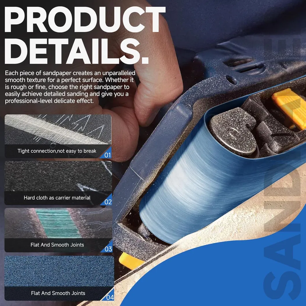 Sanding Belts Detail 3