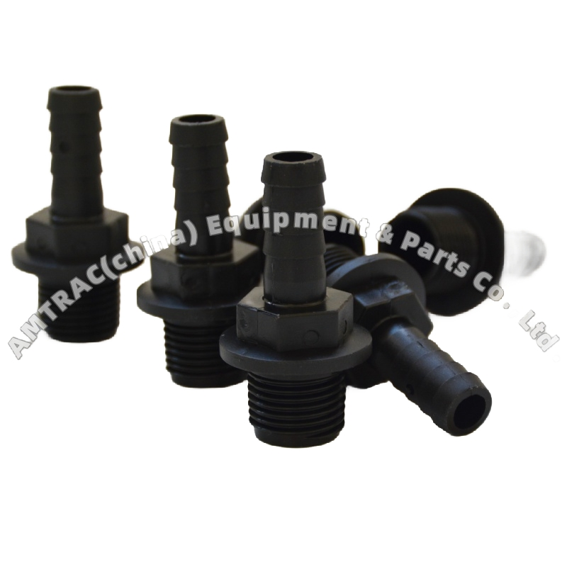 2075754 Straight Screwed Socket PVC Tube Male Threaded Union Female Pipe