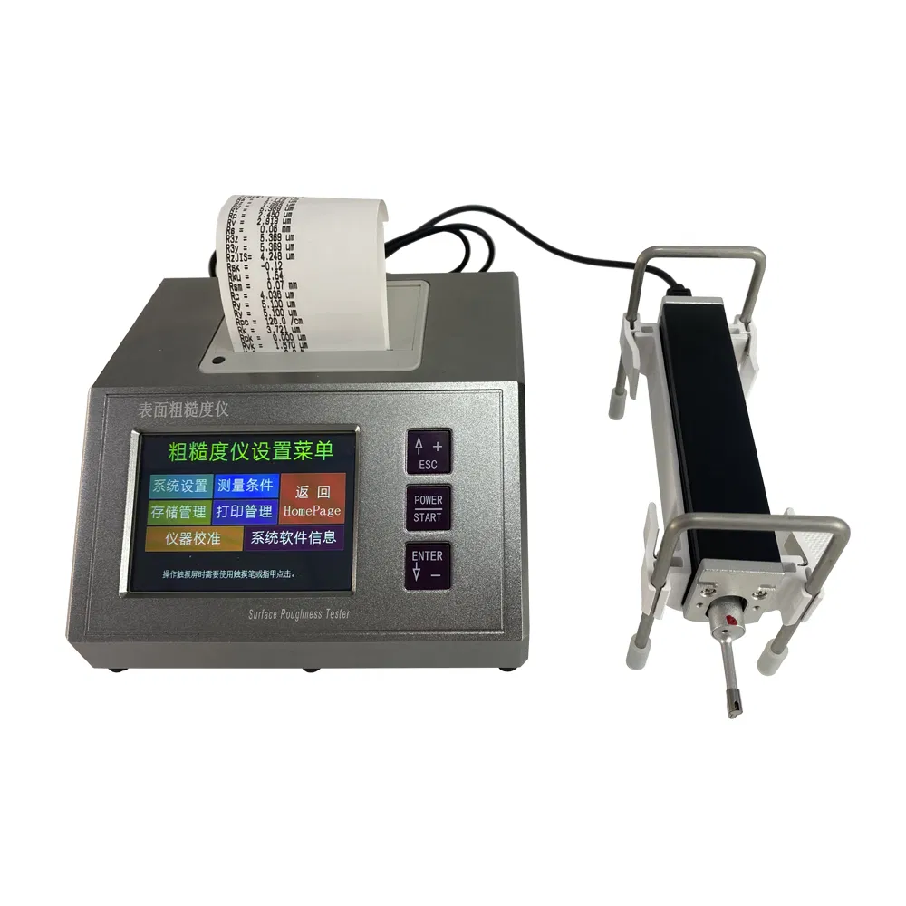 Non-Metal Surface Roughness Tester with Built-in Printer Roughness Gauge Ra Rz, Rq Rt